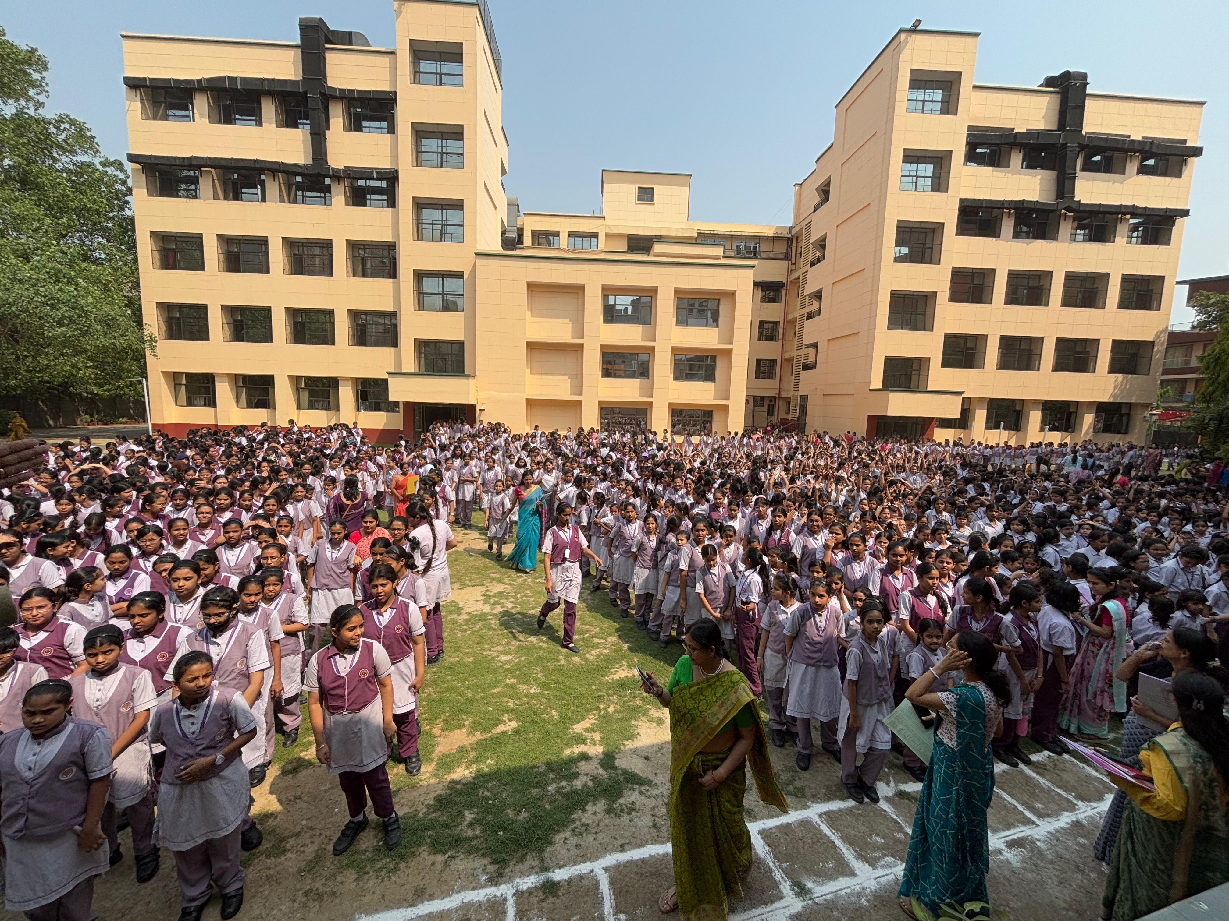 EVACUATION DRILL - EARTHQUAKE