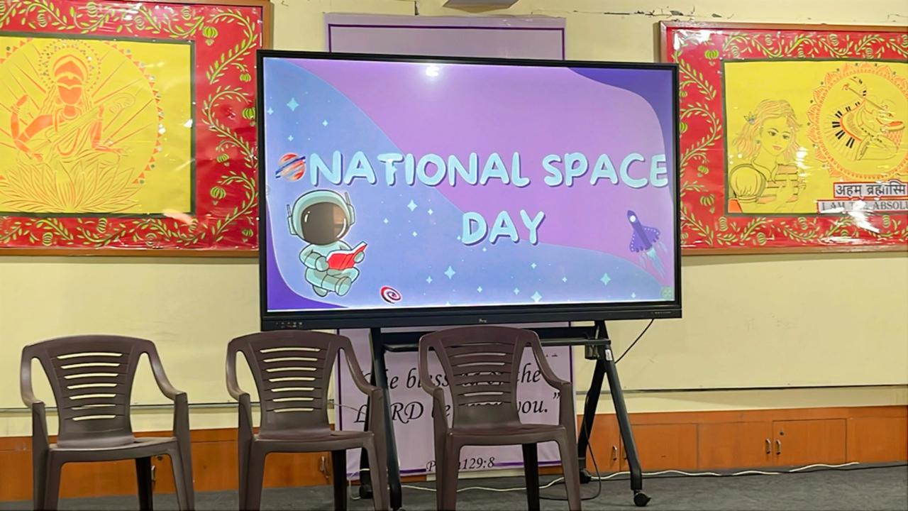 NATIONAL SPACE DAY - SPECIAL ASSEMBLY
