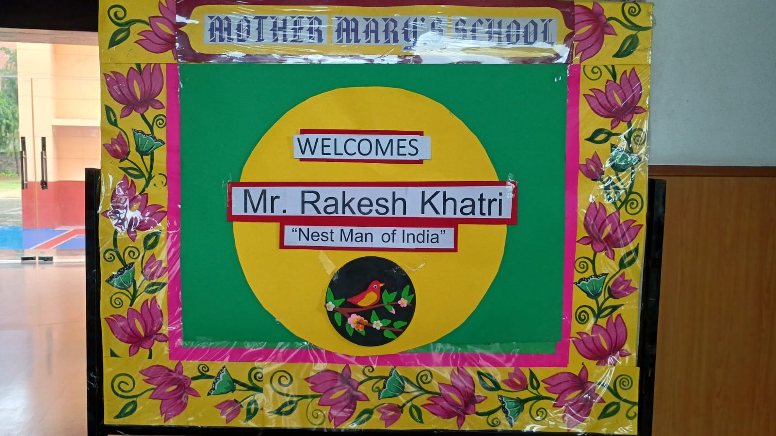 NEST MAKING ACTIVITY BY Mr. Rakesh Khatri – The Nest Man of India
