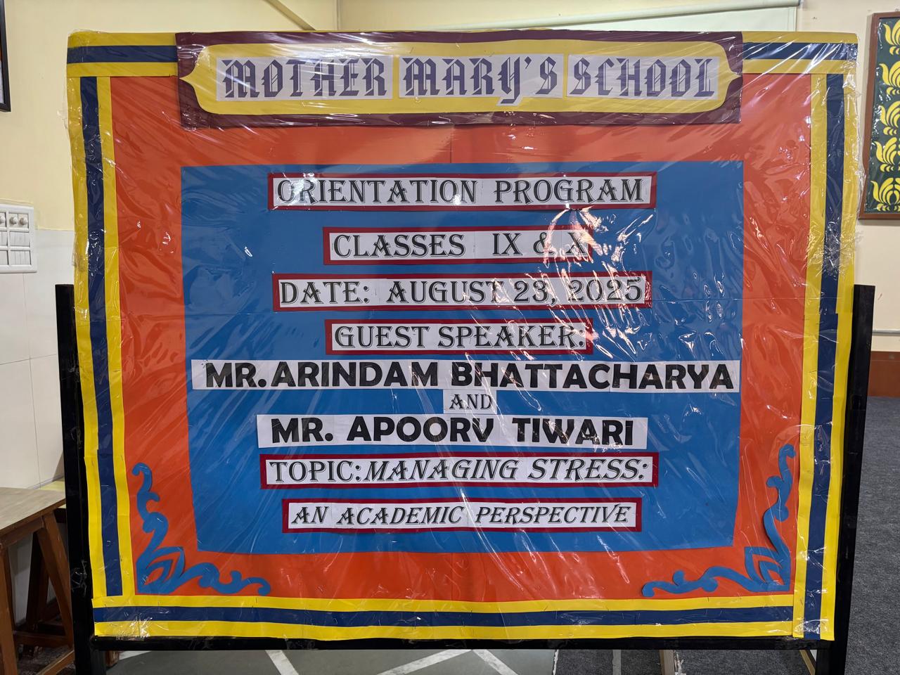 ORIENTATION PROGRAM FOR CLASSES IX AND X