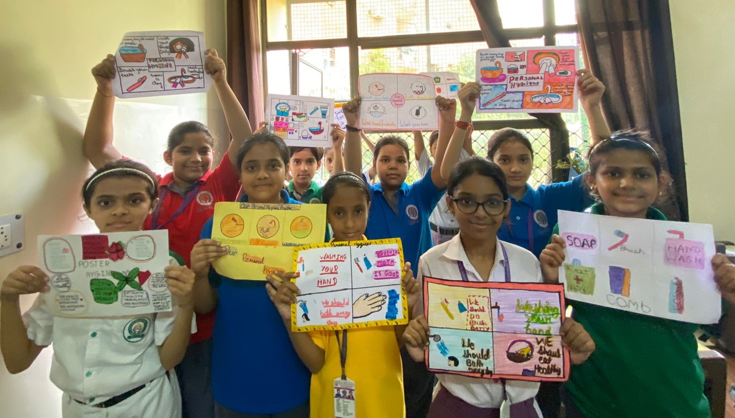 POSTER MAKING - HAND WASHING