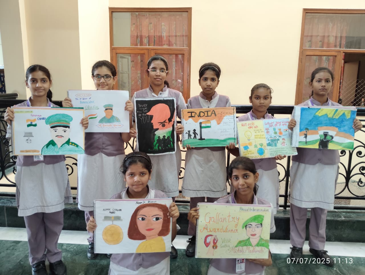 POSTER MAKING - SHAURYAVAN BHARAT