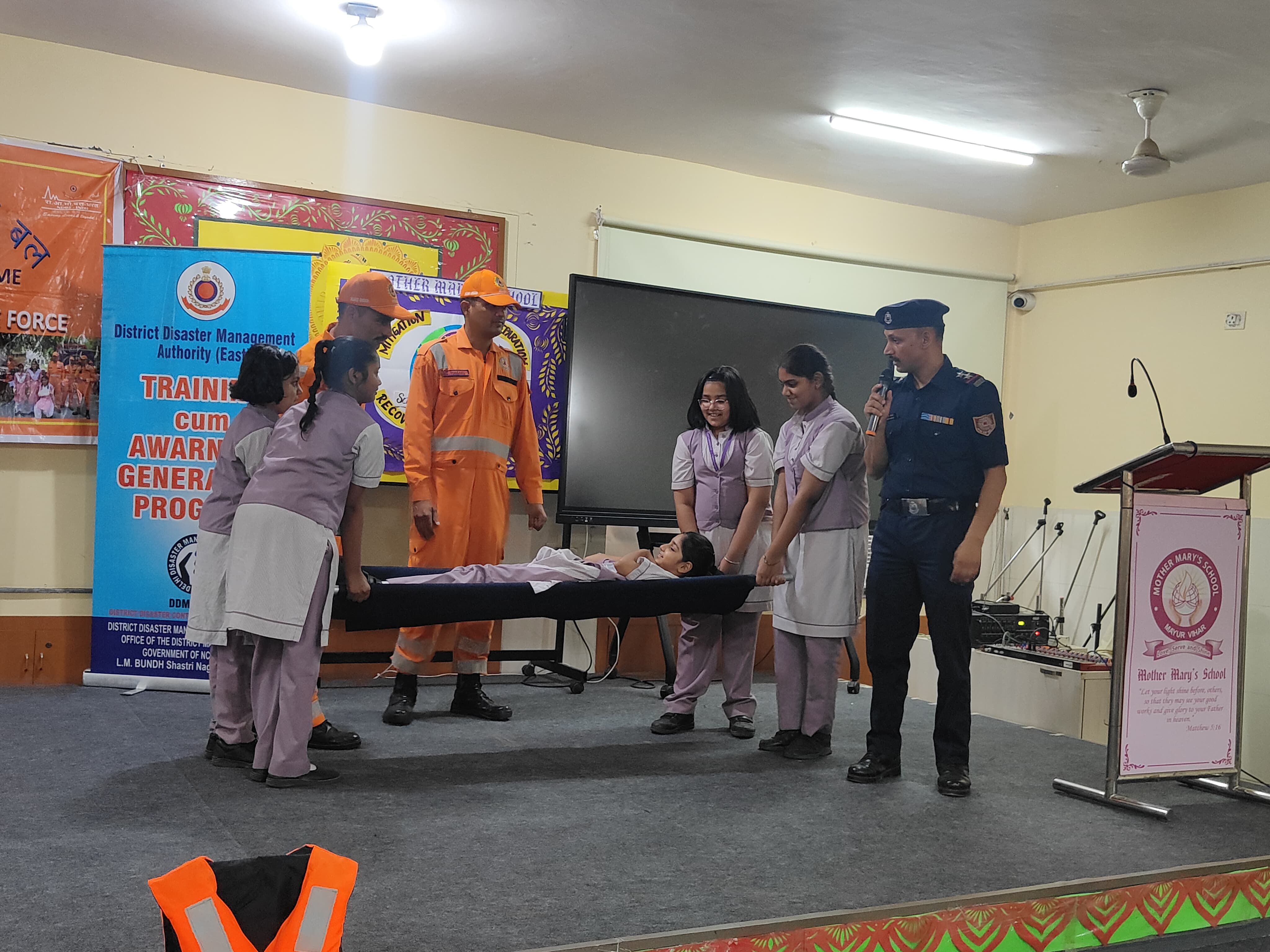 SCHOOL SAFETY PROGRAMME BY NATIONAL DISASTER RESPONSE FORCE