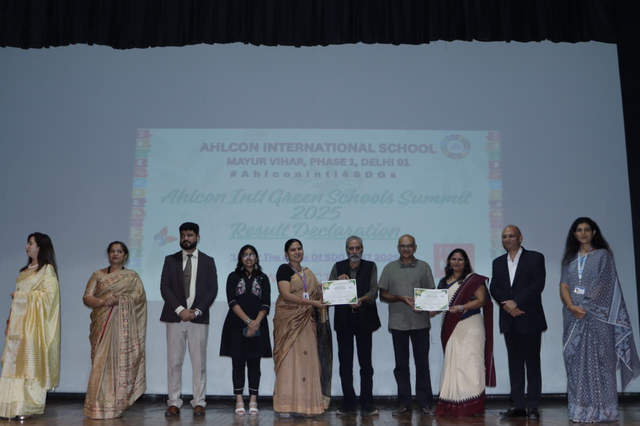 SDG SUMMIT AT AHLCON INTERNATIONAL SCHOOL