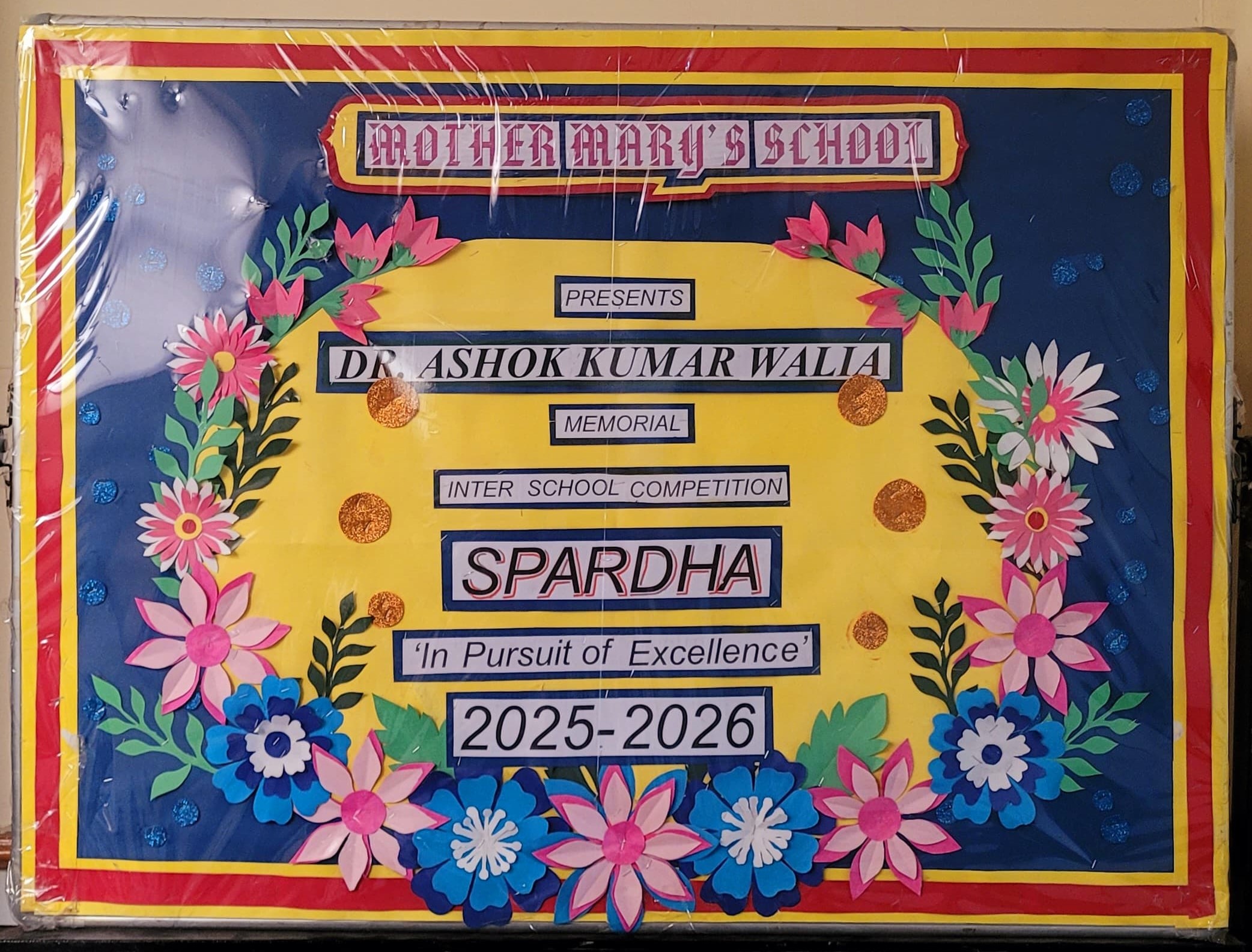 SPARDHA 2025-26 - INTERSCHOOL COMPETITION